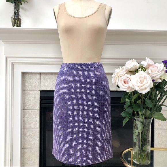 ❤️ TORY BURCH ❤️ Wool and Silk Pencil Skirt - Picture 7 of 9